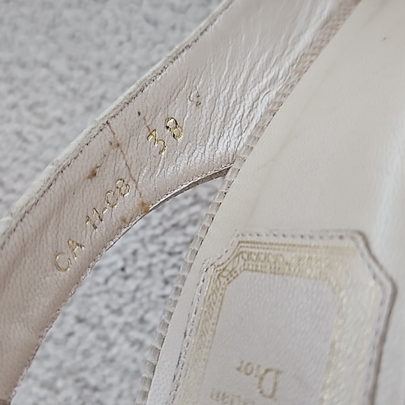 Christian Dior Python Heels EXCELLENT CONDITION!! - Picture 5 of 10